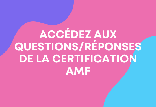 Certification Amf Qcm Gratuit De 20 Questions Révision Finance 5809